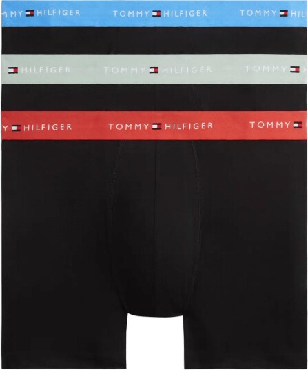 Tommy Hilfiger 3P Boxer Brief Wb Black L
