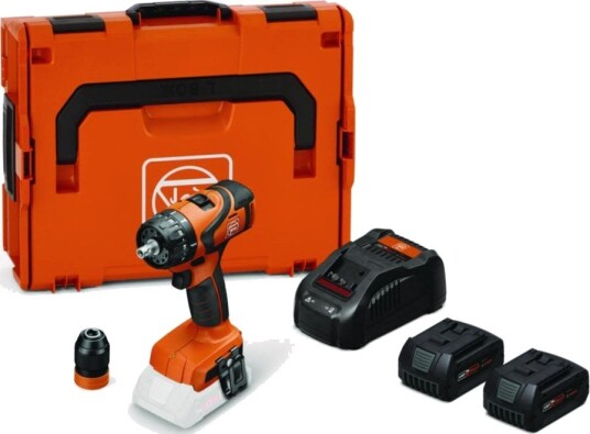 Fein Borskrutrekker ABS 18 Q As Med Batteri Og Lader