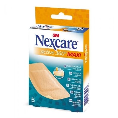 Nexcare Active 360 Maxi 5 stk Nexcare Active 360 Maxi 5 stk