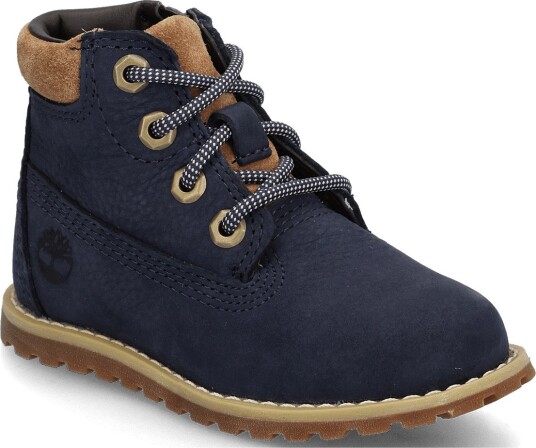 Timberland Mid Lace Up With Zip Boot - DARK BLUE - 6.5 C