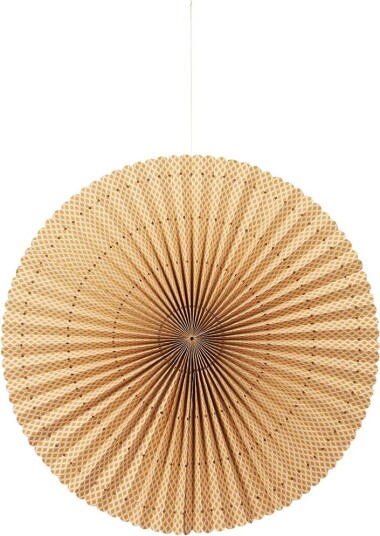 Broste Copenhagen Stella rosette adventsstjerne L Harvest gold-natural