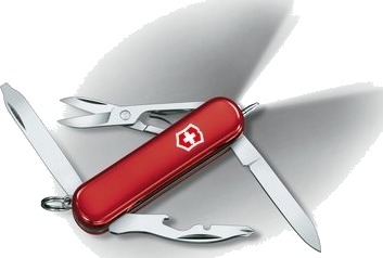 Victorinox Midnite Manager Multiverktøy med LED-lys og 10 funksjoner - Klappkniv Uten Lås, Rød Victorinox Midnite Manager Multiverktøy med LED-lys og 10 funksjoner - Klappkniv Uten Lås, Rød