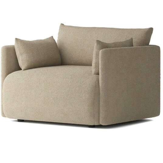 Audo Copenhagen Offset Lenestol Bouclé Beige