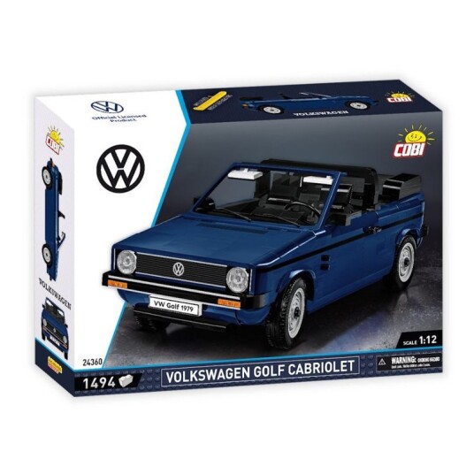 COBI VW Byggesett 1494 Deler Volkswagen Golf Cabriolet