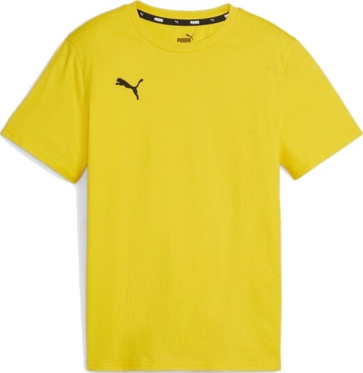 PUMA T skjorte Teamgoal Casuals Raskere Gul/PUMA Svart Barn størrelse 152 cm