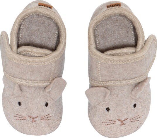 Melton Tøfler - Ull - Mus - Oxford Tan - Melton - 23/24 - Tøfler - Beige - 23-24