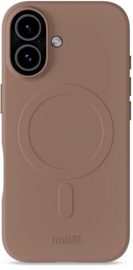 Holdit iPhone 17 Soft MagSafe Case Mocha Brown