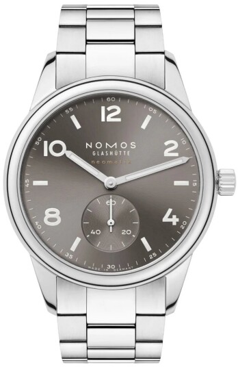 Nomos Glashütte Herreklokke N 764 Club Sport Neomatik Grå/Stål Nomos Glashütte Herreklokke N 764 Club Sport Neomatik Grå/Stål