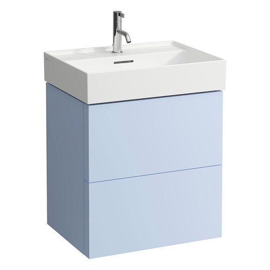 Laufen Kartell Servantskap med 2 skuffer 580x600 mm Grå Blå