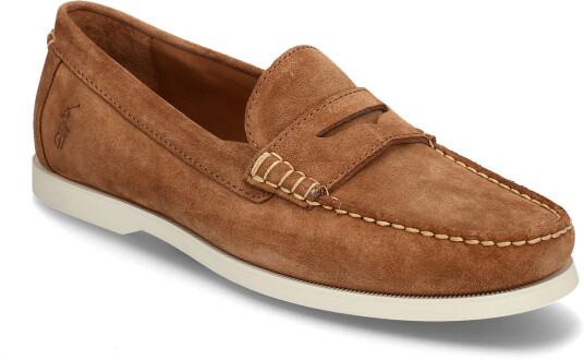 Polo Ralph Lauren Suede Merton Penny Cs Bts Brown 43