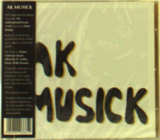 Ak Musick Ak Musick CD Ak Musick Ak Musick CD