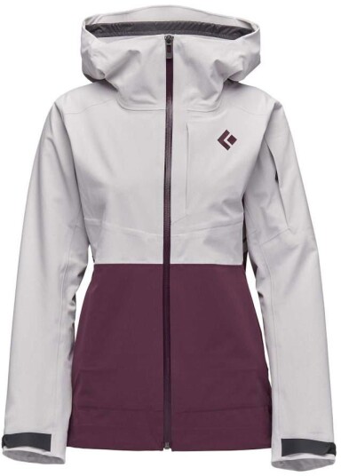 Black Diamond Women's Recon Stretch Ski Shell M, Ice Pink-Blackberry