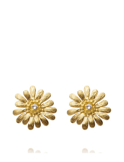 CAROLINE SVEDBOM Daisy Earrings Gold |Guld |One Size
