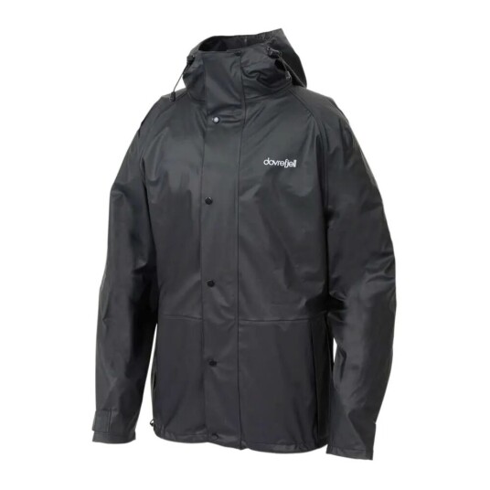 Dovrefjell Storm Regnjakke sort Str. 5XL