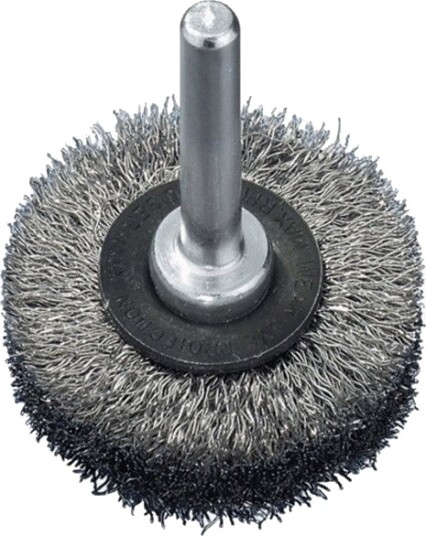 Abraboro Skivebørste 75×15 Mm Abraboro Bølget Tråd Aksel