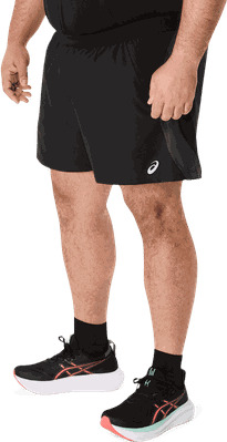 Asics Road 5In Short løpeshorts herre Black S Asics Road 5In Short løpeshorts herre Black S