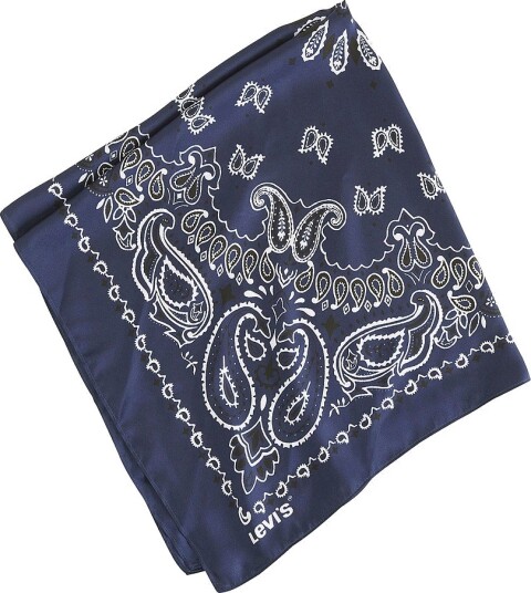 Levi's Skjerf Satin Bandana Blå