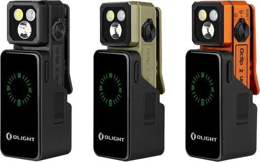 Olight Lommelykt Oclip 2 Ultra Premium 580 lm/92 mm/Oppladbar Grønn