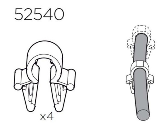 Thule Kabel Clips 925/927