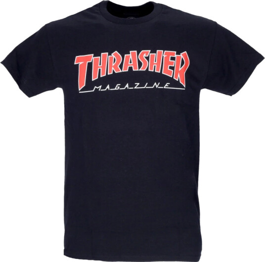 Thrasher Herre Topper Svart XL,