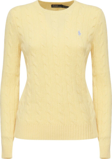 Polo Ralph Lauren Dame Strikkevarer Gul S,