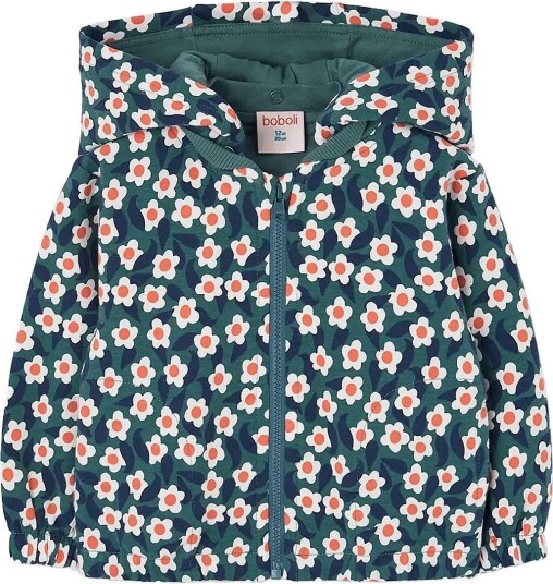 Boboli | Fleece Jacket Floral For Girl Bci | 140