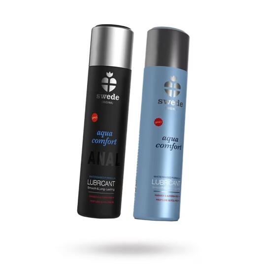 Swede Aqua Comfort Original & Anal Lubricant 2x120ml