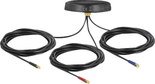 Delock 12717 antenne 2 dBi 698-960 MHz 1710-2700 MHz svart