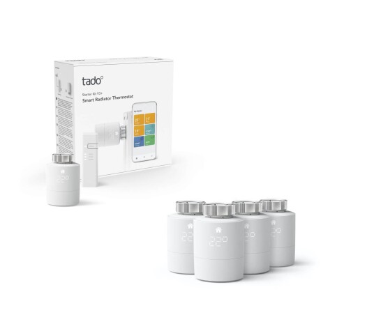 Tado - Smart Thermostat Starterkit bridge & 2 Thermostats - Bundle Tado - Smart Thermostat Starterkit bridge & 2 Thermostats - Bundle