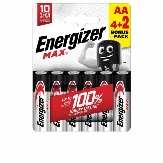 ENERGIZER MAX POWER 6 enheter