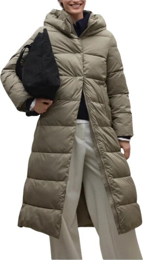 Ecoalf Dame Frakker Beige L,