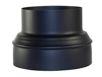 Røkrør overgang iv180 - uv175mm  sort