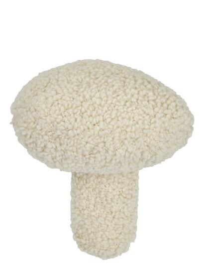 Jakobsdals Pillow Mushroom Bouclé White 35X40CM