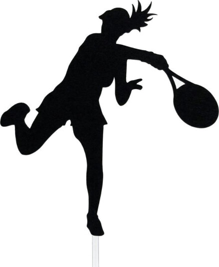 Kaketopp Tennisspiller Dame Kartong Slikkepott.No Kaketopp Tennisspiller Dame Kartong Slikkepott.No