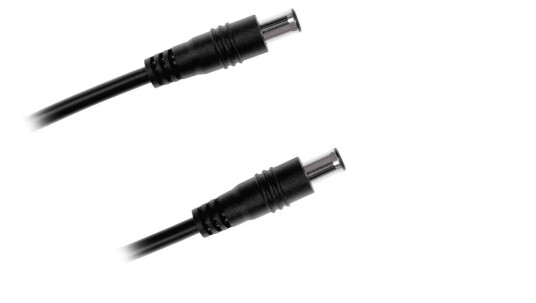 CIOKS L2480 EIAJ til EIAJ sort Kobler DC7 til 8 80cm