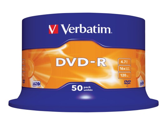 Verbatim DVD-R x 50 - 4.7 GB - lagringsmedier Verbatim DVD-R x 50 - 4.7 GB - lagringsmedier