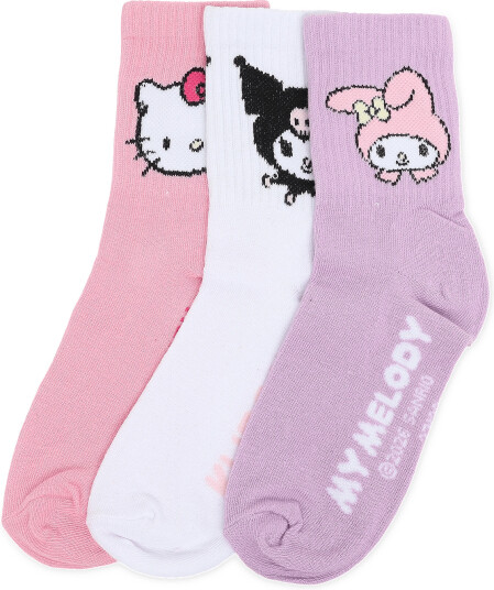 Hello Kitty Socks - Pink - 23/26