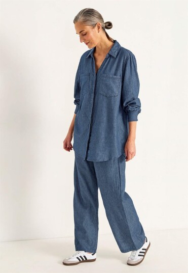 Cellbes Of Sweden Tunika i denim med knapper Cellbes Of Sweden Tunika i denim med knapper
