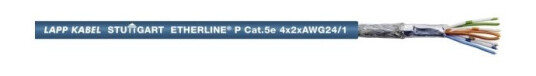 Lapp 2170281-500 Strømkabel Cat 5E Sf/Utp 2 X 2 X 0.22 Mm² Blå 500 M