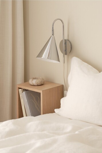 Ellos Home   Vegglampe Liam   Krom