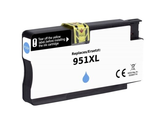 Renkforce Blæk Erstatter Hp 951Xl Cn046ae Kompatibel Cyan Rf-5718848 Renkforce Blæk Erstatter Hp 951Xl Cn046ae Kompatibel Cyan Rf-5718848