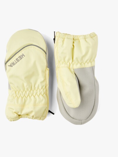 Hestra Baby Zip Light Votter, Pale yellow, 2