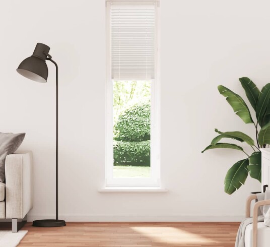 Vidaxl Plissegardiner 60 X 200 Cm Hvit