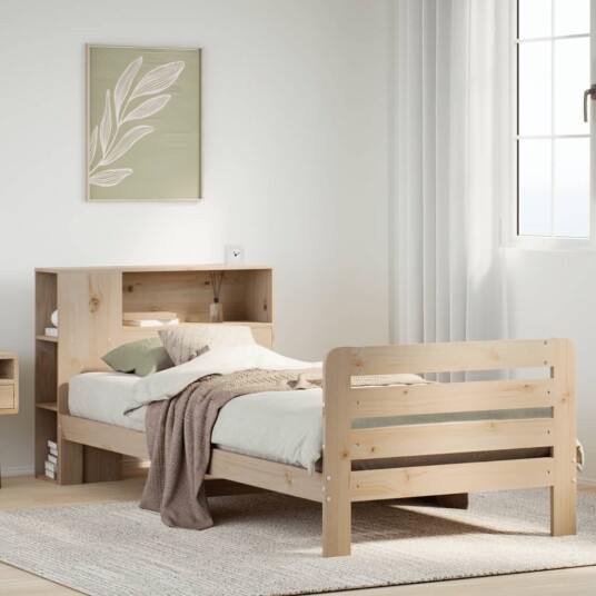 Sengeramme uten madrass 75x190 cm heltre furu 3309908