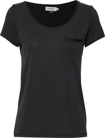 Soaked Slcolumbine Tee - BLACK - L