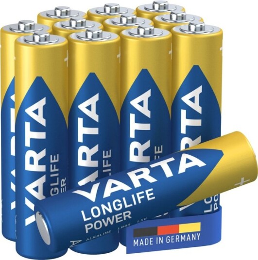 Varta Micro AAA Alkalisk Batteri 12-pack 1,5V