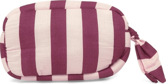 Mango Teen Striped Cotton Toiletry Bag - PINK - One Size Mango Teen Striped Cotton Toiletry Bag - PINK - One Size