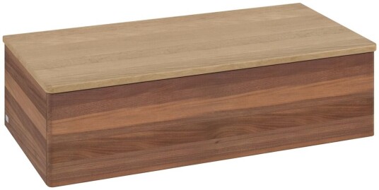 Villeroy & Boch Villeroy & Boch Antao Sideskap 100x50x26,8 cm m/lys Valnøtt/Eik