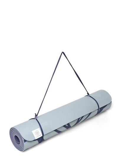 Gaiam Gaiam Tpe Dove Sundial Layers Yoga Mat 6Mm Printed - Blue - ONE SIZE Gaiam Gaiam Tpe Dove Sundial Layers Yoga Mat 6Mm Printed - Blue - ONE SIZE