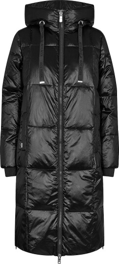 MOS MOSH Dunfrakk mmNova Metallic Down Jacket Svart